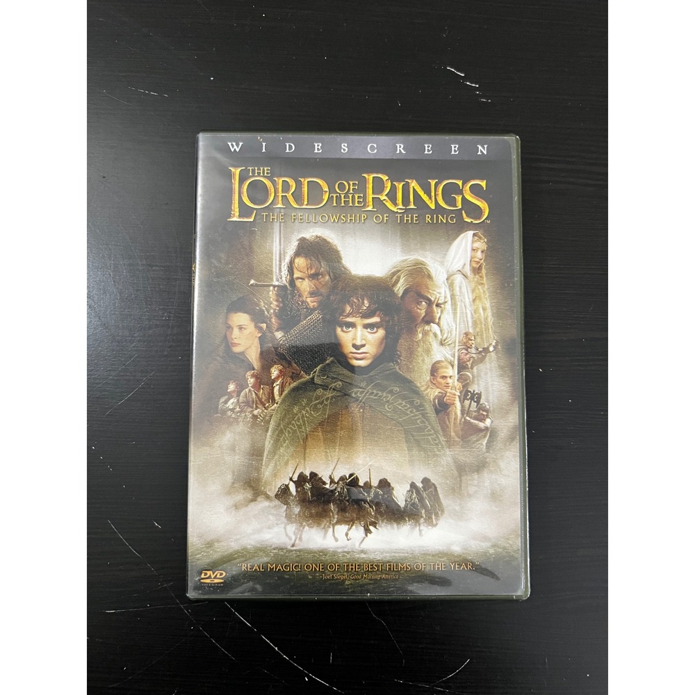 Lord of the Rings The Fellowship of the Ring DVD Widescreen 2-Disc Set 2001